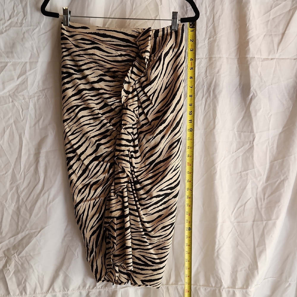 A.L.C. Zebra Print Skirt - Picture 3 of 8